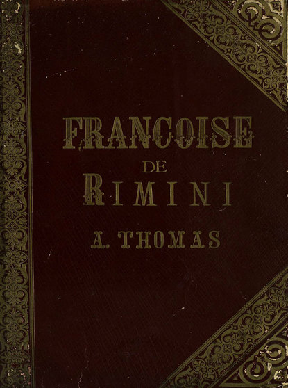 Francoise de Rimini - ноты